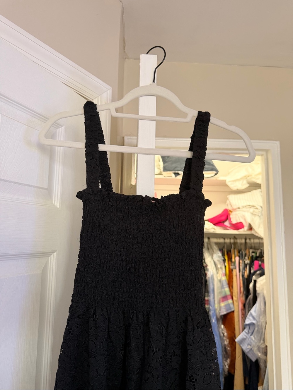 Hill House Collector’s Edition Anjuli Nap Dress in Black Lace - Picture 7 of 8